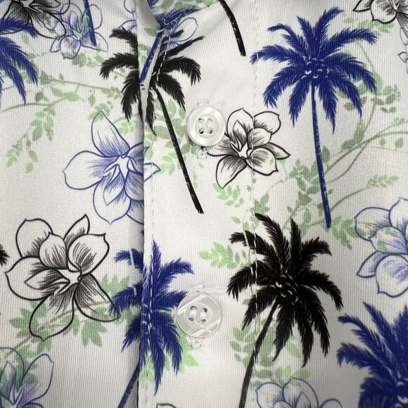 Grunk Dolfer Polo Mens M‎ Golf Palm Tree Floral Traditions Course Arnold Palmer - Picture 5 of 8